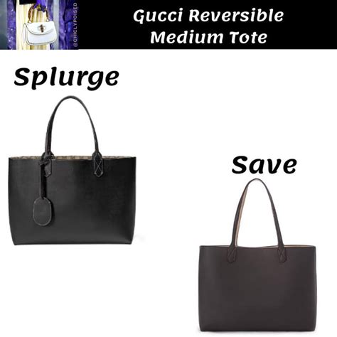 gucci tote bag dupe